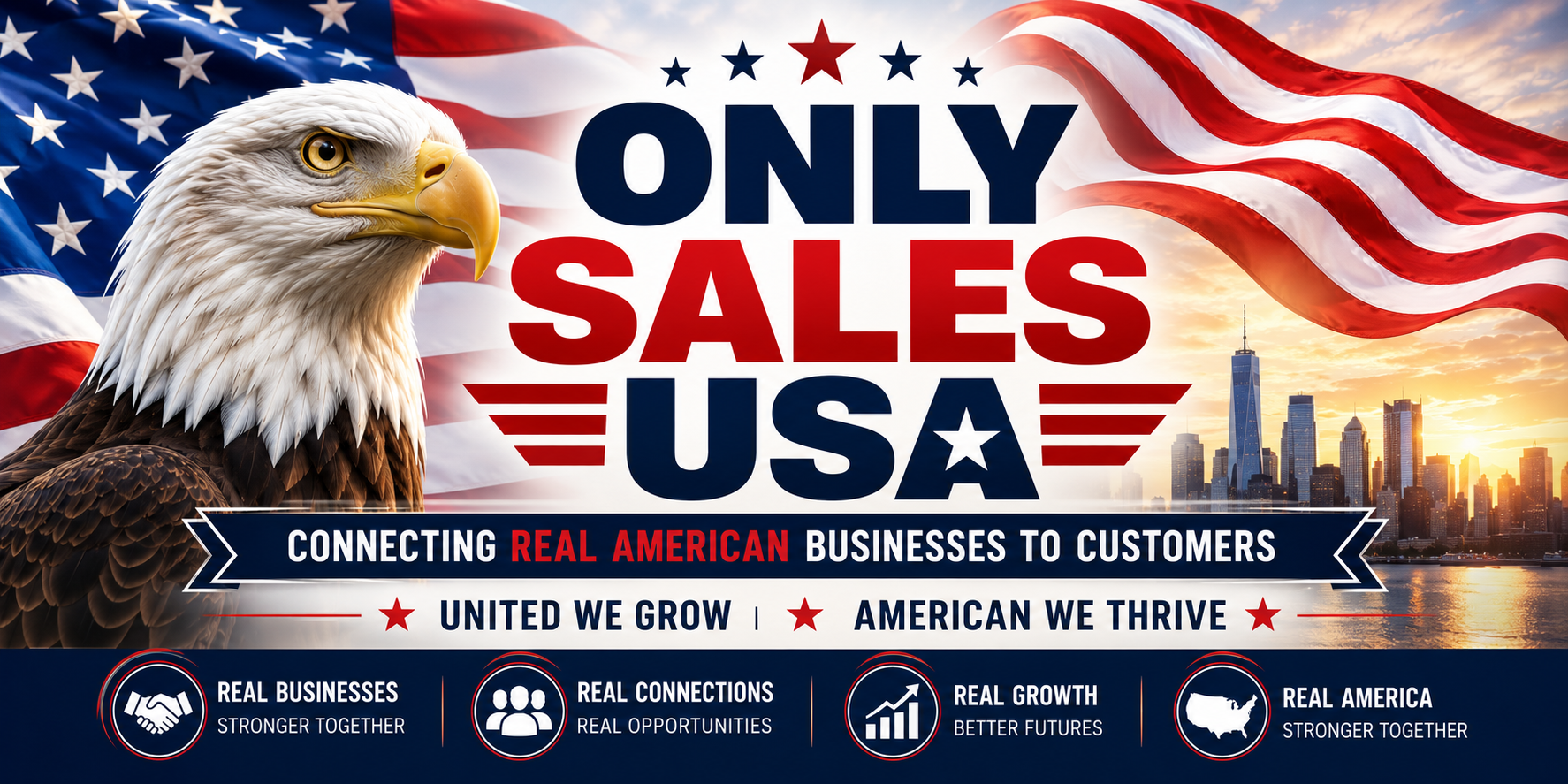  ONLY SALES USA Hero Banner